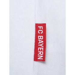 FC Bayern München Poloshirt - 5 Sterne - weiß | Größe S | Polo Shirt | FCB