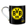 Borussia Dortmund Tasse - Dort-Herz, Dort-Hand, DortMund - Kaffeetasse BVB 09
