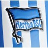 Hertha BSC Berlin Badeschuhe - Logo - blau-weiß gestreift | Badelatschen | Badeschlappen | HBSCB - Gr. 37 bis 47