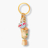 RB Leipzig Schlüsselanhänger - 3D Pokal mit Logo Charm - Keyring RBL Anhänger