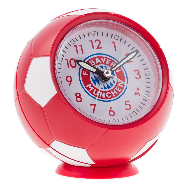 FC Bayern München Wecker im Fußball-Look | Uhr | FCB