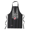 1. FC Köln Grillschürze schwarz Schürze mit Tasche Kochschürze