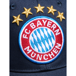 FC Bayern München Kinder Cap - Logo 5 Sterne - kids Basecap Schildmütze Kappe FCB