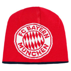 FC Bayern München Kinder Wendemütze Wendebeanie Logo Beanie Kinder Mütze FCB