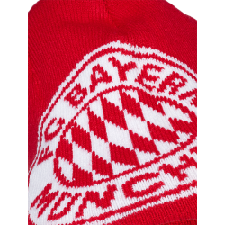 FC Bayern München Wendemütze unisex Wendebeanie Logo Beanie Mütze FCB