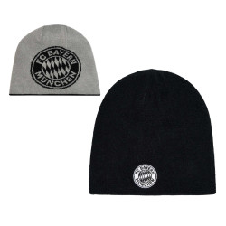 FC Bayern München Wendemütze unisex Wendebeanie Logo Beanie Mütze FCB