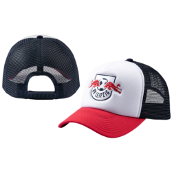 RB Leipzig Essential Trucker Cap rot-weiß Kappe | Basecap RBL