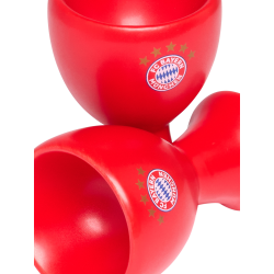 FC Bayer München Eierbecher - Logo - rot 2er Set