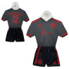 FC Bayern München Autotrikot 2022/23 Schwarz Mini Kit CL Auto Trikot mit Saugnapf FCB