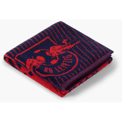 RB Leipzig Handtuch - Speed - Streifen  | rot-navy | 50 x 100 cm | RBL
