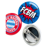 FC Bayern München Kinder Button 3er Set - Logo + Berni + FCB - Anstecker