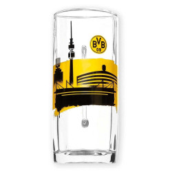 Borussia Dortmund Bierkrug - Skyline - Bierseidel 0.5 l Bierglas Glas BVB 09