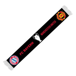 FC Bayern München vs. Manchester United CL-Begegnungsschal 23/24 Matchday Schal FCB