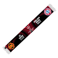 FC Bayern München vs. Manchester United CL-Begegnungsschal 23/24 Matchday Schal FCB