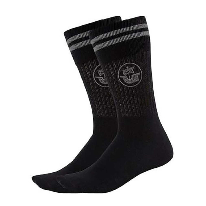 F.C. Hansa Rostock Sportsocken schwarz 2er Set Tennissocke Socken FCH - Größe 43-46