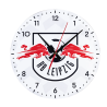 RB Leipzig Wanduhr - Logo -  Uhr weiß Wall Clock RBL