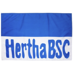 Hertha BSC Berlin Schwenkfahne - Fahne pur - 100 x 150 cm | Flagge | blau-weiß | HBSCB