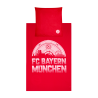FC Bayern München Bettwäsche - Meisterschale - rot 2-teilig 135 x 200 cm  FCB