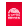 FC Bayern München Bettwäsche - Meisterschale - rot 2-teilig 135 x 200 cm  FCB