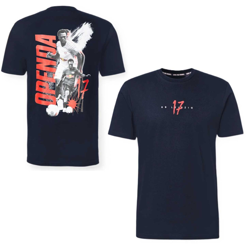 RB Leipzig T-Shirt - Openda - navy Shirt RBL - Größe XS bis 3XL