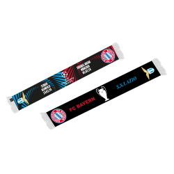 FC Bayern München vs. Lazio Rom CL-Begegnungsschal 23/24 Matchday Schal FCB