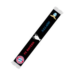FC Bayern München vs. Lazio Rom CL-Begegnungsschal 23/24 Matchday Schal FCB