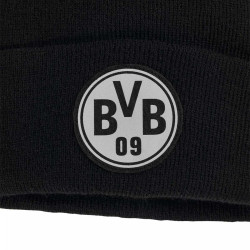 Borussia Dortmund Kinder Beanie - reflective - schwarz | Strickmütze | Mütze | BVB 09