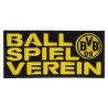 Borussia Dortmund Aufnäher - Ballspielverein - schwarz Patch | Aufbügler BVB 09