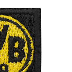 Borussia Dortmund Aufnäher - Ballspielverein - schwarz Patch | Aufbügler BVB 09