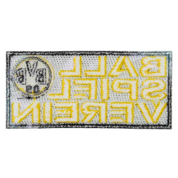 Borussia Dortmund Aufnäher - Ballspielverein - schwarz Patch | Aufbügler BVB 09