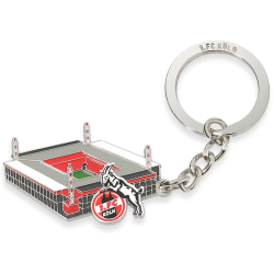 1. FC Köln Schlüsselanhänger - Stadion - Metall Anhänger