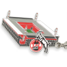 1. FC Köln Schlüsselanhänger - Stadion - Metall Anhänger