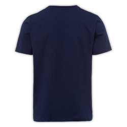 Hertha BSC Berlin T-Shirt – Logo navy - unisex Shirt mit Sticklogo dunkelblau HBSCB - Gr. XS bis 4XL