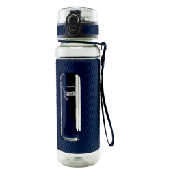 Hertha BSC Berlin Trinkflasche - Fahne - navy Tritan Flasche 0,5 l HBSCB