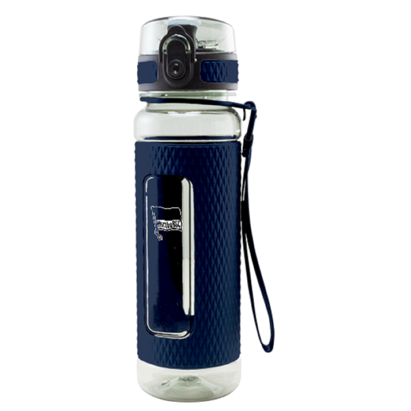 Hertha BSC Berlin Trinkflasche - Fahne - navy Tritan Flasche 0,5 l HBSCB