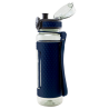 Hertha BSC Berlin Trinkflasche - Fahne - navy Tritan Flasche 0,5 l HBSCB