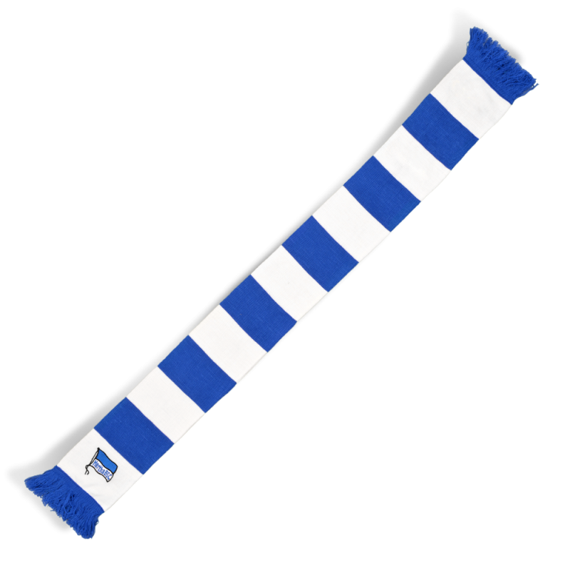 Hertha BSC Berlin Strickschal - Blockstreifen - Fanschal | Schal | HBSCB