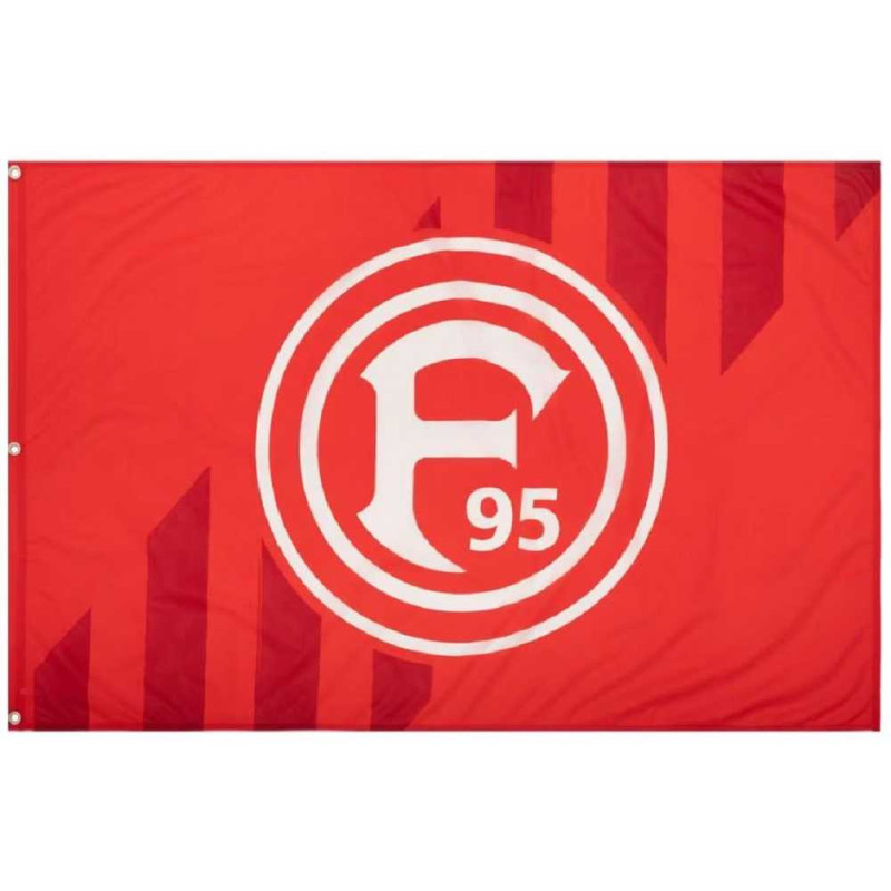 Fortuna Düsseldorf Hissfahne - Logo - 150 x 100 cm | Fahne | Flagge | F95