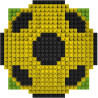 Borussia Dortmund 3D Puzzle Fussball | BRXLZ | Bausteine Set | BAU-Set | BVB 09