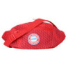 FC Bayern München Bauchtasche - Logo Badge Rubber - ROT | Gürteltasche | Hüfttasche | Tasche | Hip Bag | FCB