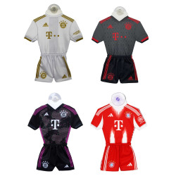FC Bayern München Autotrikot | Mini Kit | Auto Trikot mit Saugnapf FCB diverse Ausführungen