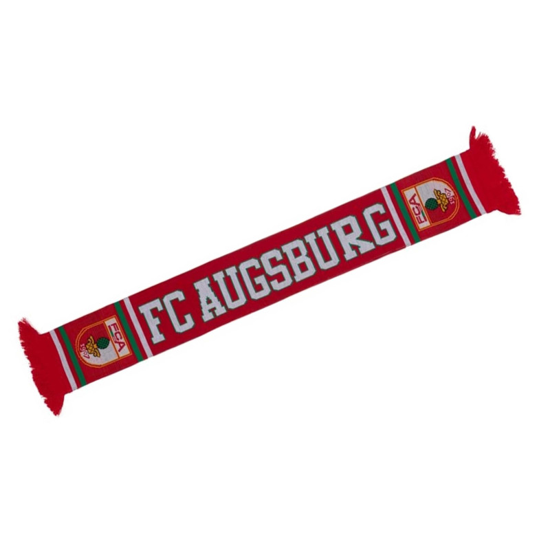 FC Augsburg Schal - City - rot Strickschal Classic Fanschal FCA