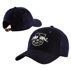 RB Leipzig Cord Cap navy Kappe Kord Basecap RBL
