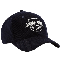 RB Leipzig Cord Cap navy Kappe Kord Basecap RBL