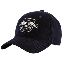RB Leipzig Cord Cap navy Kappe Kord Basecap RBL