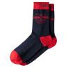 RB Leipzig Socken - Logo - 3er Set schwarz-grau-weiß RBL - Gr. 35-38 bis 43-46