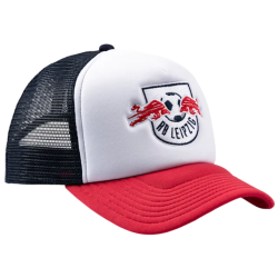 RB Leipzig Essential Trucker Cap rot-weiß Kappe | Basecap RBL