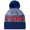 RB Leipzig New Era Kinder Bommelmütze - Dynamischer Bulle - Beanie kids Wintermütze Mütze mit Bommel RBL