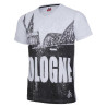 1. FC Köln T-Shirt - Hohenzollernbrücke - Shirt Größe M