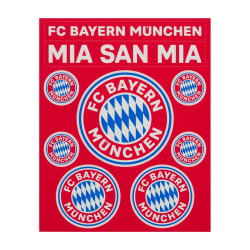 FC Bayern München Schokoladen Adventskalender mit Autogrammkarten der FCB Stars & Aufkleberkarte
